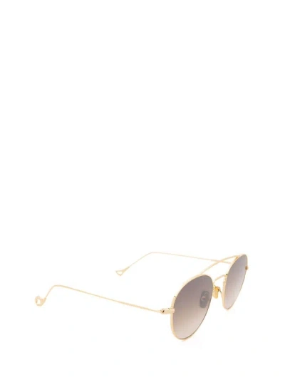 Shop Eyepetizer Sunglasses In Gold
