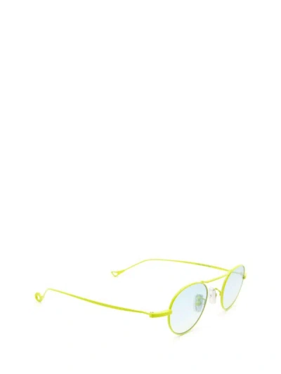 Shop Eyepetizer Sunglasses In Green Lime