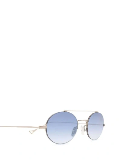 Shop Eyepetizer Sunglasses In Silver Matt