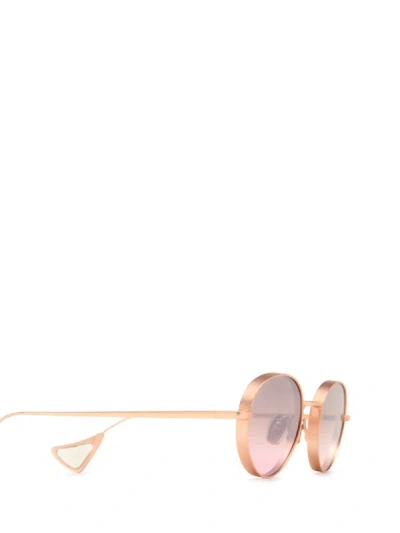 Shop Eyepetizer Sunglasses In Matte Rose Gold