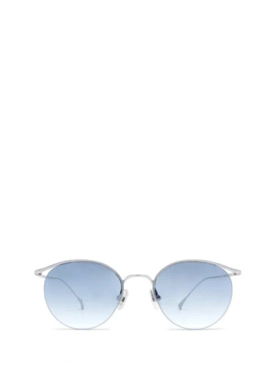 Shop Eyepetizer Sunglasses In Matt Silver