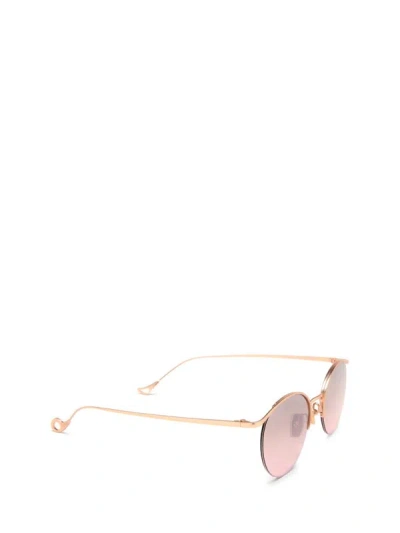Shop Eyepetizer Sunglasses In Matt Rose Gold