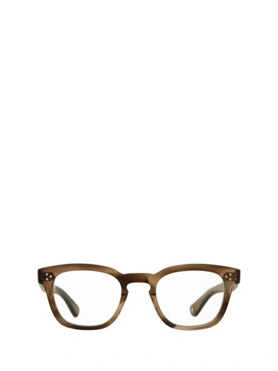 Shop Garrett Leight Eyeglasses In Khaki Tortoise