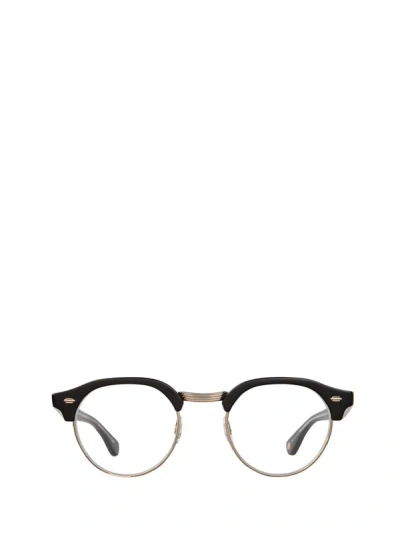 Shop Garrett Leight Eyeglasses In Black-gold