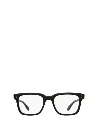 Shop Garrett Leight Eyeglasses In Matte Black
