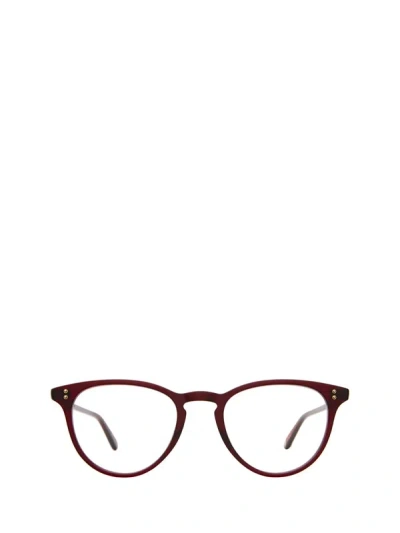 Shop Garrett Leight Eyeglasses In Bio Burgundy