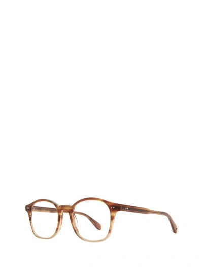 Shop Garrett Leight Eyeglasses In Blonde Tortoise Fade