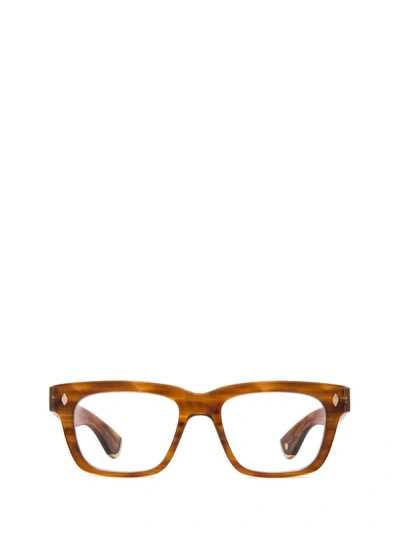 Shop Garrett Leight Eyeglasses In Demi Blonde