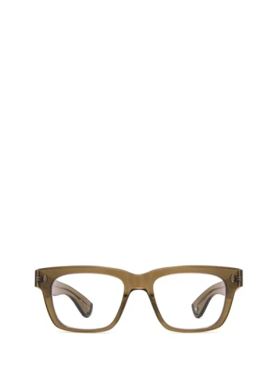 Shop Garrett Leight Eyeglasses In Olio