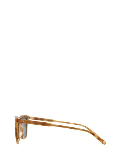 Shop Garrett Leight Sunglasses In Ember Tortoise