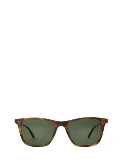 Shop Garrett Leight Sunglasses In Spotted Brown Shell