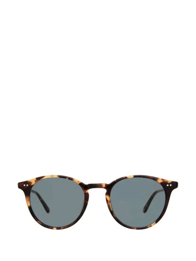 Shop Garrett Leight Sunglasses In Dark Tortoise