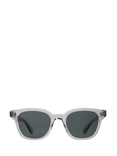Shop Garrett Leight Sunglasses In Llg/semi-flat Blue Smoke