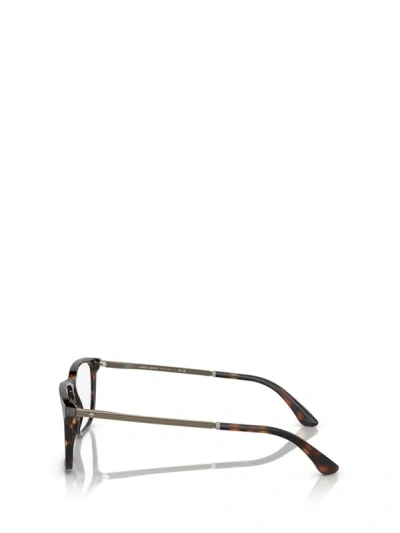 Shop Giorgio Armani Eyeglasses In Havana