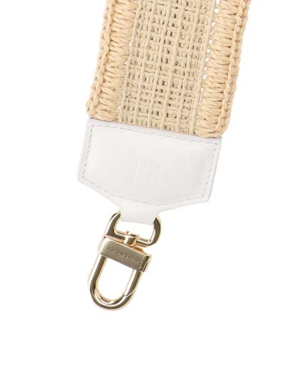 Givenchy Logo Shoulder Strap In Beige