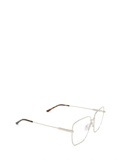 Shop Gucci Eyewear Eyeglasses In Silver