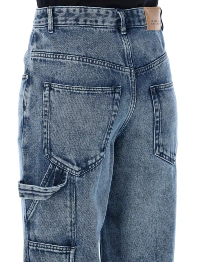 Isabel Marant Étoile Isabel Marant Etoile Bymara Cargo Jeans In Blue
