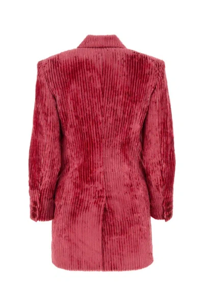 Shop Isabel Marant Jackets And Vests In Raspberry