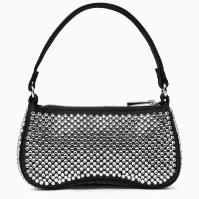 Shop Jw Pei Eva Handbag With Crystals In Black