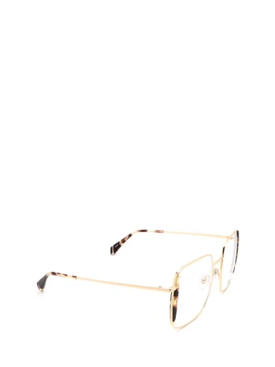 Shop Kaleos Eyeglasses In Gold & Tortoise