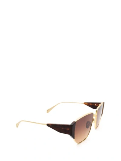 Shop Kaleos Sunglasses In Dark Havana