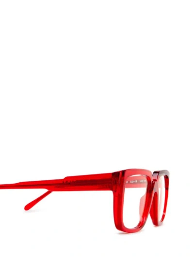 Shop Kuboraum Eyeglasses In Red