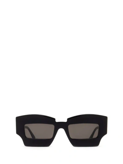 Shop Kuboraum Sunglasses In Black Shine