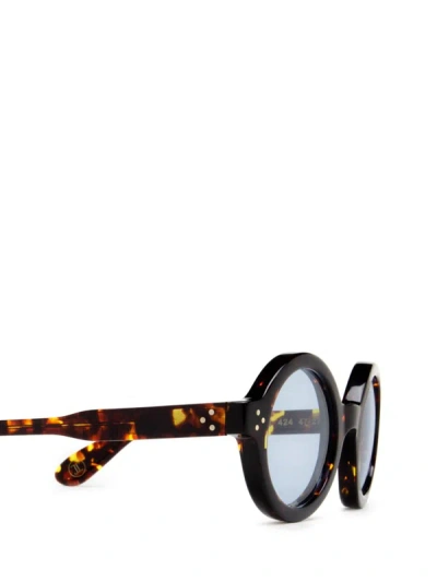 Shop Lesca Sunglasses In Dark Scale 2