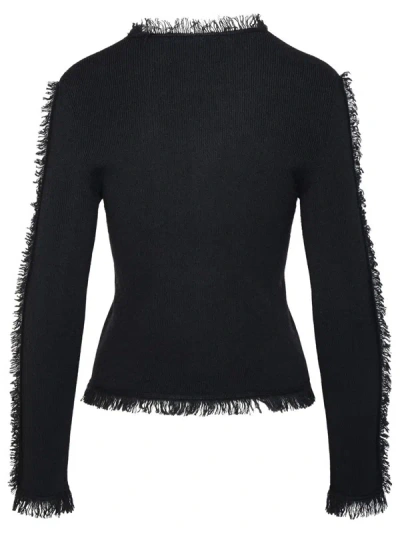 Shop Lisa Yang 'jae' Black Cashmere Sweater