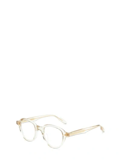 Shop Lunetterie Générale Eyeglasses In Smoked Crystal/gold