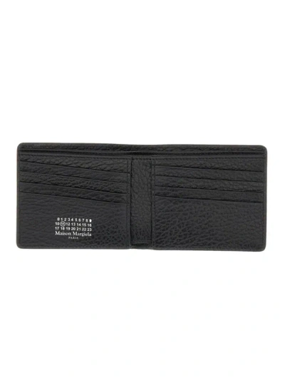 Shop Maison Margiela Wallet With Logo Unisex In Black