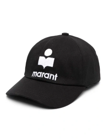 Shop Isabel Marant Marant Hats In Black Ecru
