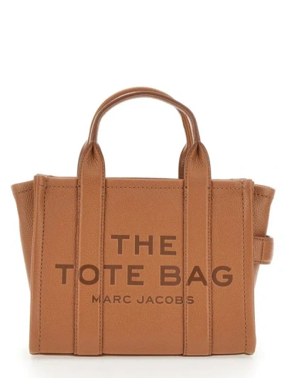 Shop Marc Jacobs The Tote Small Bag In Brown