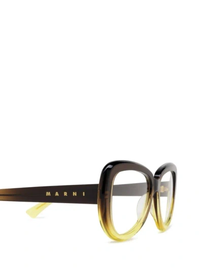 Shop Marni Eyeglasses In Faded Mellow