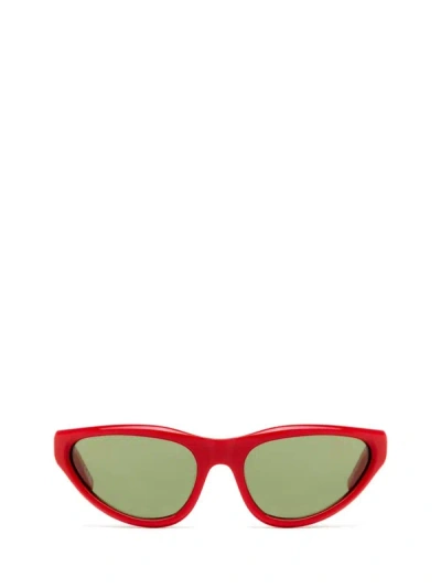 Shop Marni Sunglasses In Solid Red