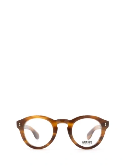 Shop Moscot Eyeglasses In Dark Blonde