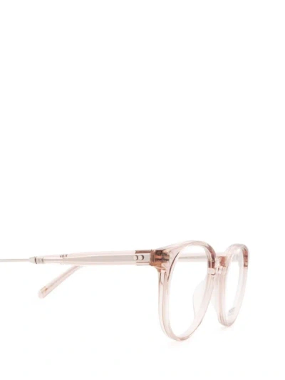 Shop Moscot Eyeglasses In Rose / Silver
