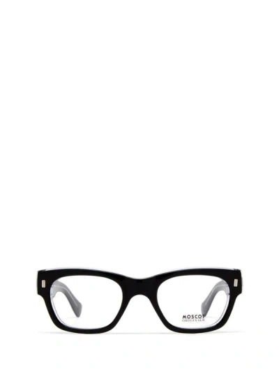 Shop Moscot Eyeglasses In Black Crystal
