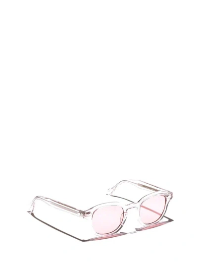 Shop Moscot Sunglasses In Blush (ny Rose)