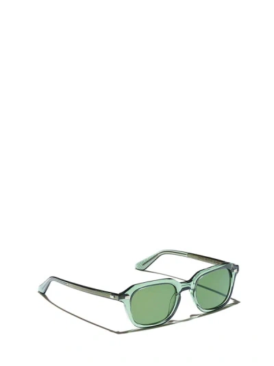 Shop Moscot Sunglasses In Pine (green)