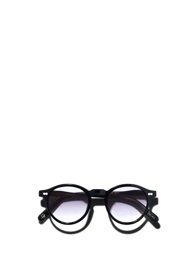 Shop Moscot Sunglasses In Black (american Grey Fade)