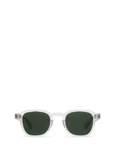 Shop Moscot Sunglasses In Crystal (g-15)