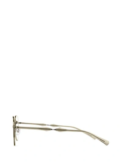 Shop Mr Leight Mr. Leight Eyeglasses In Pewter-vera