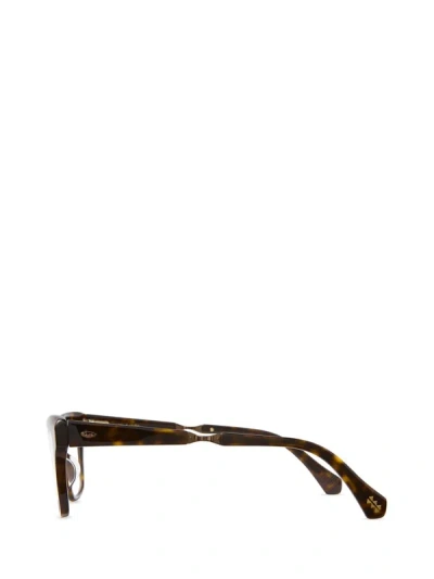 Shop Mr Leight Mr. Leight Eyeglasses In Hickory Tortoise-chocolate Gold