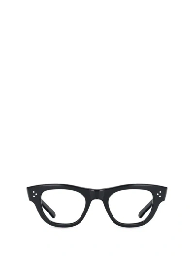 Shop Mr Leight Mr. Leight Eyeglasses In Black Glass-shiny Black