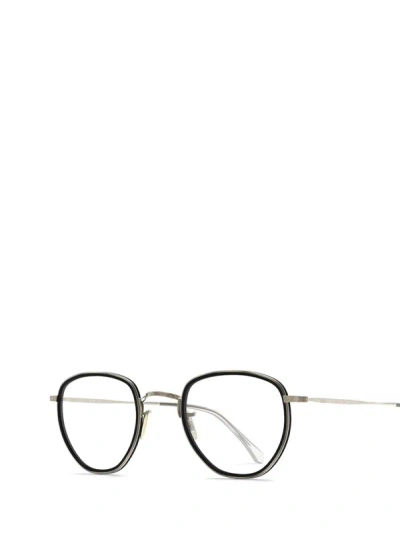 Shop Mr Leight Mr. Leight Eyeglasses In Matte Black-antique Gold