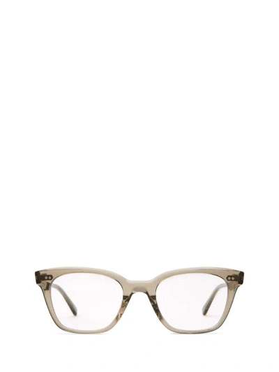 Shop Mr Leight Mr. Leight Eyeglasses In Hunter-matte Platinum