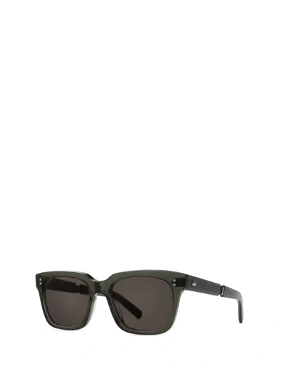 Shop Mr Leight Mr. Leight Sunglasses In Grey Sage-platinum