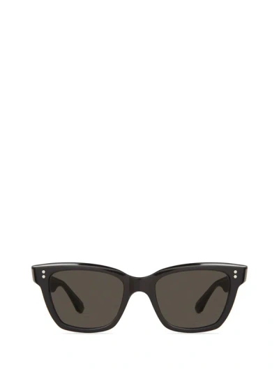 Shop Mr Leight Mr. Leight Sunglasses In Black-platinum
