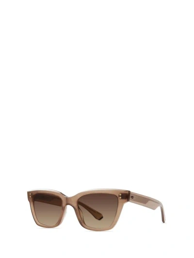 Shop Mr Leight Mr. Leight Sunglasses In Sweet Rose-chocolate Gold